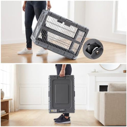 ZOMISIA 28" L Collapsible Dog Crate - Image 6