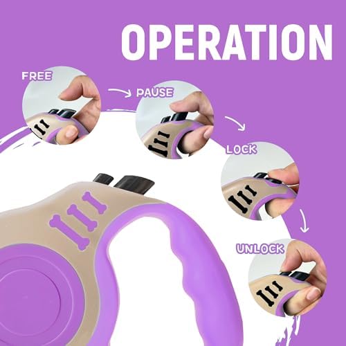 Retractable Dog Leash Automatic Telescopic Tractor Dog Tape - Image 4