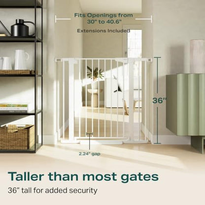 Cumbor 36 in Extra Tall Baby Gate - Image 2
