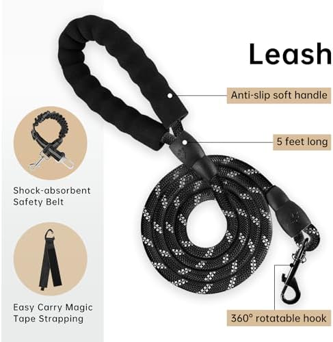 IVY&LANE No Pull Dog Harness for Small Dogs, Reflective Dog Vest Harness - Image 3