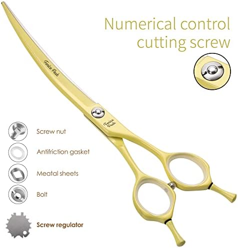 Curved Dog Grooming Scissors - Image 5