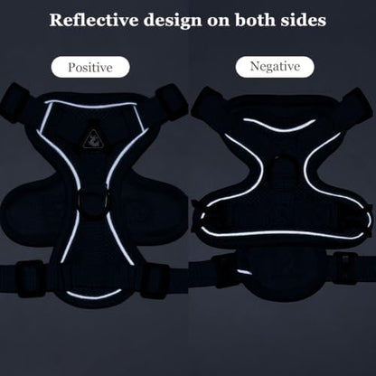 cat Chest Harness and Leash, Anti-Escape Adjustable Soft mesh cat Leash and - Image 2