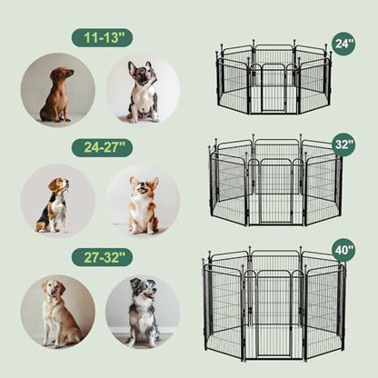 Gardner Pet Dog Playpens, Foldable Pet Play Yard Gate - Image 3