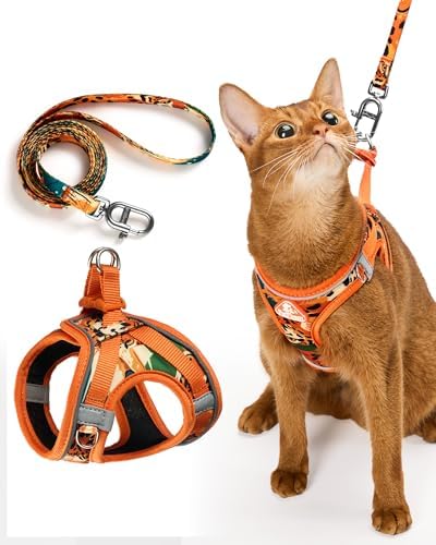 PetThem Upgraded Cat Harness and Leash Set by PetThem
