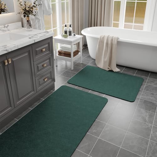 Bathroom Mat Rugs Sets 2 Piece Stone Bath Mats by Earcu