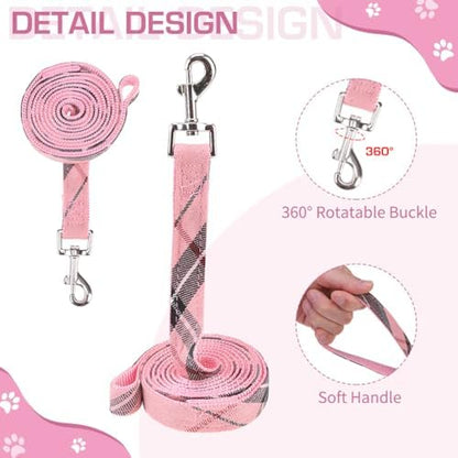 KOOLTAIL Dog Harness for Small Medium Dogs, Dog Harness and Leash Set, Step in - Image 3