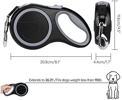 Segarty Dog Leash Retractable 26ft, Dog Leashes - Image 3