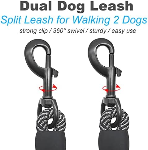 5 FT Double Dog Leash Coupler Extension Rope - Image 5