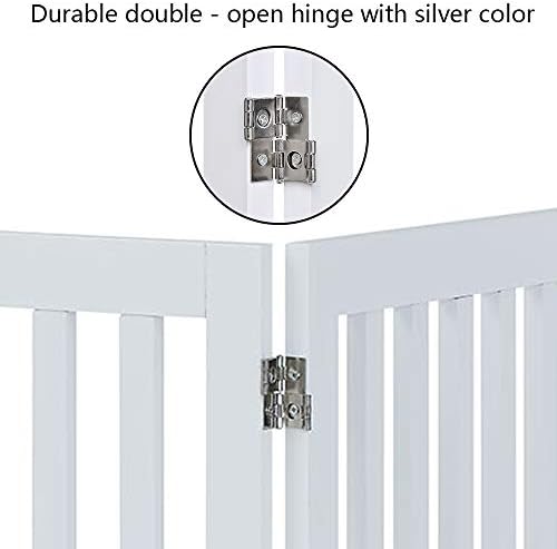 unipaws 36”H Free Standing Pet Gate - Image 7