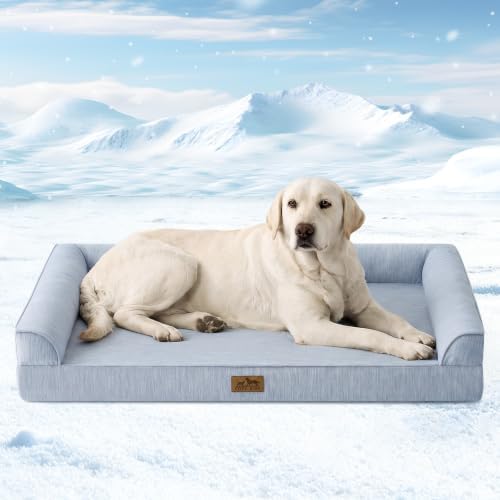 COZY KISS Cooling Dog Bed for Large Dogs by COZYKISS