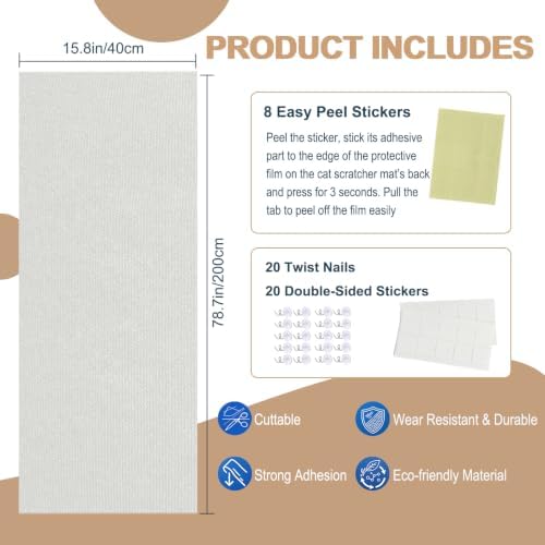 Self-Adhesive Cat Scratching Mat - Image 3