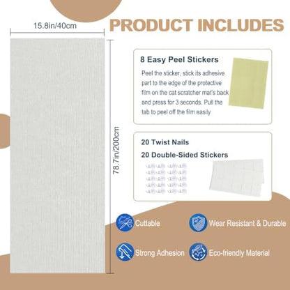 Self-Adhesive Cat Scratching Mat - Image 3