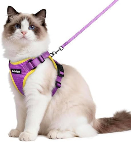 rabbitgoo Cat Harness and Leash Set, Escape Proof Vest by rabbitgoo