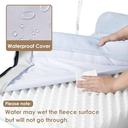 EHEYCIGA Memory Foam Dog Bed for Crate, L Plus Dog Bed - Image 3