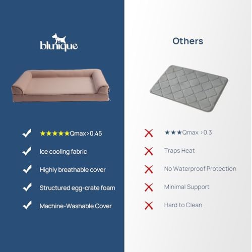 Cooling Dog Bed for Summer, Extra Large Orthopedic Cool Pet Bed - Image 6