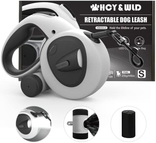 4-in-1 Retractable Dog Leash by HCY%26WLD