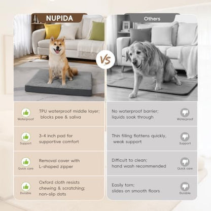 NUPIDA Waterproof Medium Dog Bed - Image 5