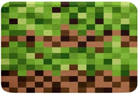 Manfei Pixelated Bath Mats, 16Wx24L Inches - Image 3