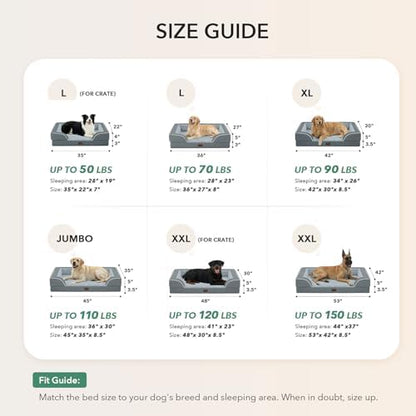 Waterproof Orthopedic Dog Bed for Medium Dogs - Image 5