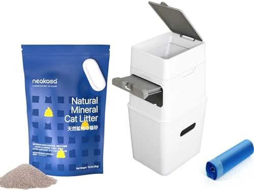 Neakasa PooGuard Litter Disposal Bin, 9.2L Trash Can by Neakasa