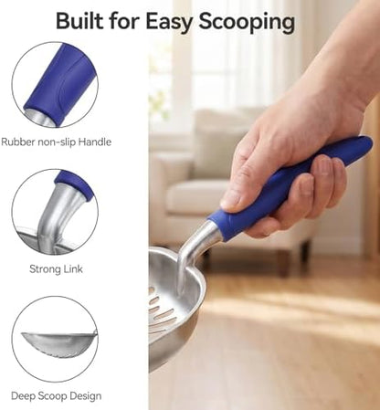 Cat Litter Scoop, Kitty Metal Scooper - Image 4