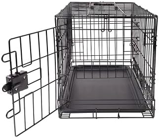 Amazon Basics Portable, Foldable Metal Wire Dog Crate - Image 3