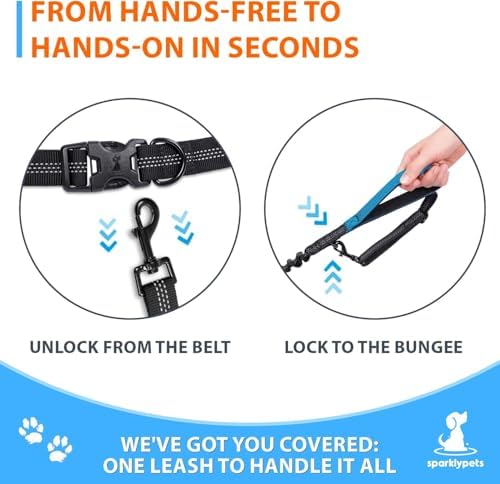 SparklyPets Hands Free Dog Leash, Small Breeds - Image 4