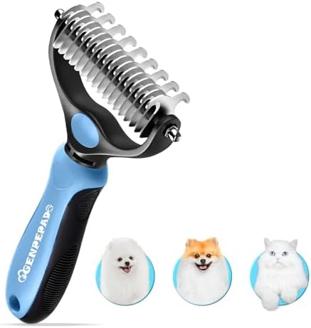 Undercoat Rake for Dogs & Cats, Dematting Comb by Unknown