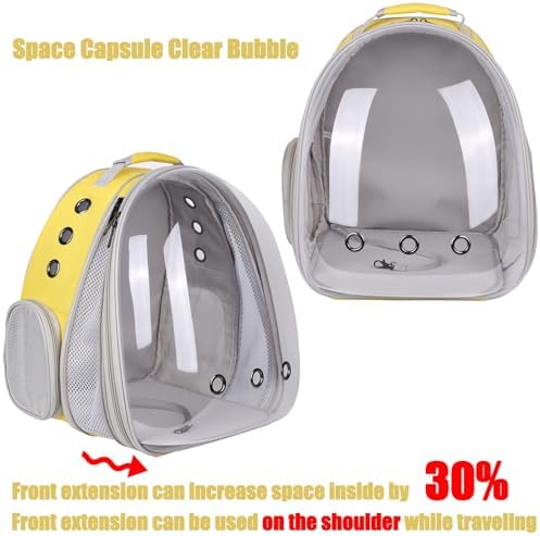 Large Cat Backpack Carrier, Front Extension - Image 4