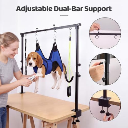 Dog Grooming Arm Double Rod - Image 3