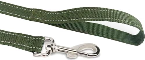 Reflective Dog Leash 4FT Long, 5/8 Inch Wide, - Image 3