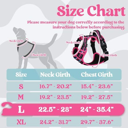 rabbitgoo Dog Harness for Large, Updated Easy On & Off - Image 2