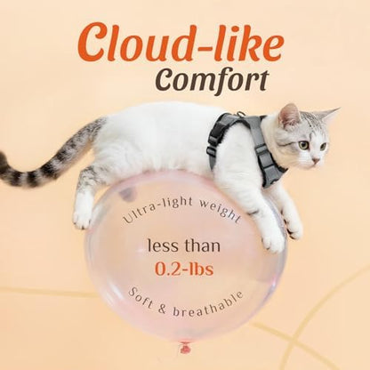 Dooradar Cat Harness and Leash Set, Adjustable and Escape Proof - Image 6