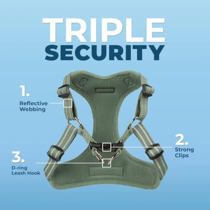 Best Pet Supplies Voyager Adjustable Step-in Flex Breathable Mesh Dog Harness - Image 5