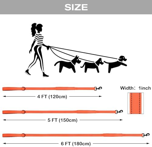 Joytale Dog Leash for Large Dogs that Pull, Double Handle - Image 6