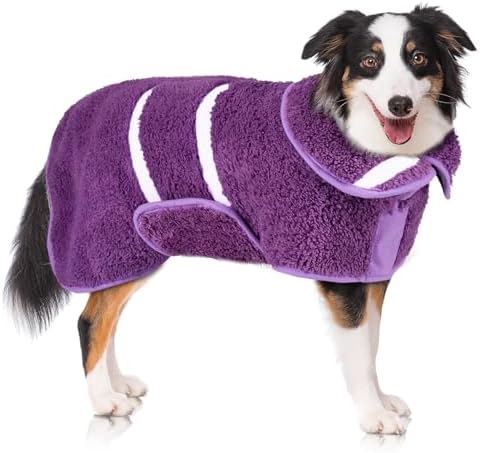 Unicorn Catcher Dog Bathrobe Super Absorbent Quick Drying Robe by UnicornCatcher
