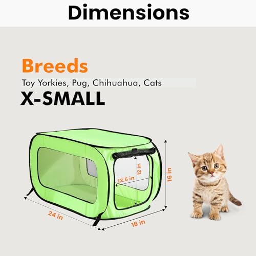 Portable Collapsible Pop Up Kennel - Image 2