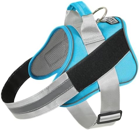 Bolux Dog Harness, No-Pull Reflective Dog Vest, Breathable Adjustable Pet by Bolux