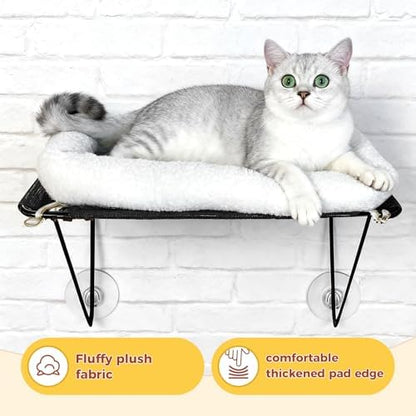 Cat Window Perch, Cordless Cat Hammock Window Seat - Image 3