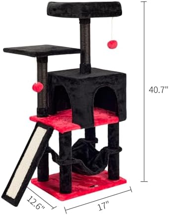 Gothic Cut Cat Tree Cat Tower Condo - Image 7
