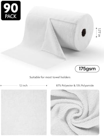 Fantasticlean Microfiber Cleaning Cloth Roll- 90 Sheets - Image 5