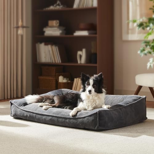 FURTIME Orthopedic Dog Bed Medium Size Dog, Extra Washable Dog Couch 35" by FURTIME