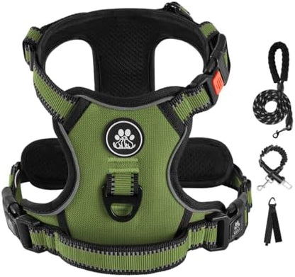 IVY&LANE No Pull Dog Harness for Medium Dogs, Reflective Dog Vest Harness by IVYLANE