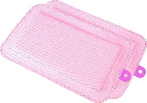 DryFur Pet Carrier Insert Pads Size Petite 13.5in x 8.5in Pink by DryFur%C2%AE