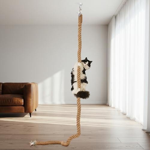 Weysat 2'' x 8.9 ft Cat Climbing Rope by Weysat