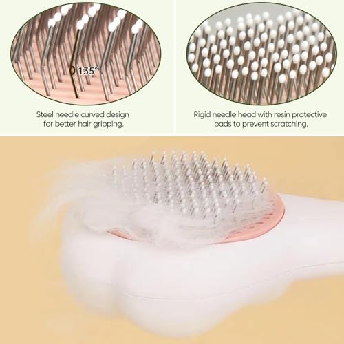 Self-Cleaning Cat Brush for Shedding - Image 5