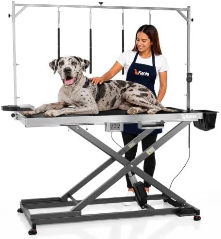 KANIS Professional Electric Dog Grooming Table by KANIS