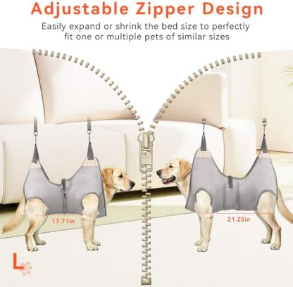 ATESON Dog Grooming Hammock Harness - Image 2