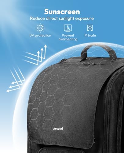 Pecute Cat Backpack Carrier, Large Space Cat Bubble Backpack - Image 6