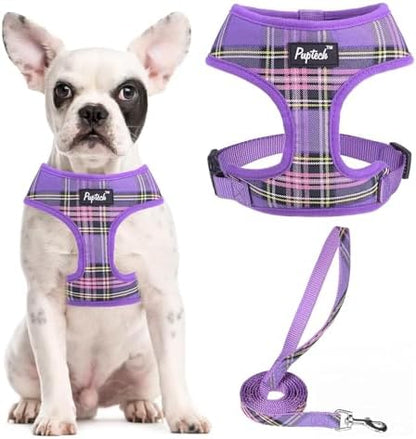 PUPTECK Small Dog Harness and Leash Set No Pull by PUPTECK